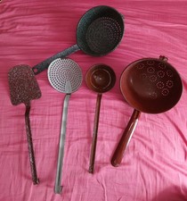 Emaille Küche Konvolut