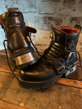 NEW ROCK Ankle Boots Metallic