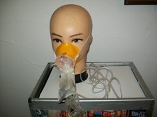 Original Flugzeug SAUERSTOFFMASKE Oxy-Mask Atemmaske #111