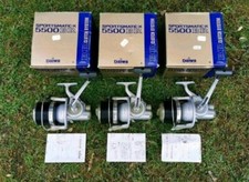 3 × Daiwa Sportsmatic-X 5500 BR Freilaufrollen ähnl. Infinity-X 5500 BR Karpfen