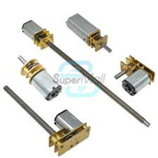 DC Micro Speed Reduction DC 3V 6V 12V Electric Gear Motor Metal Gearbox Wheel