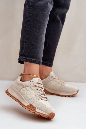 Big star sneaker natur leder - star,