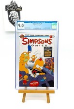 Simpsons Comics #1 (1993) Bongo CGC 9.0 White Pages Matt Groening Erstausgabe