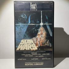 Star Wars 1977 Original UK VHS