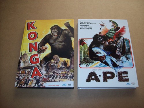 Konga mediabook ape - konga,