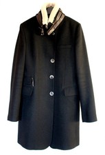 Mabrun Mantel Damen, Schwarz