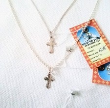 Set 925 Silber Collier Paar