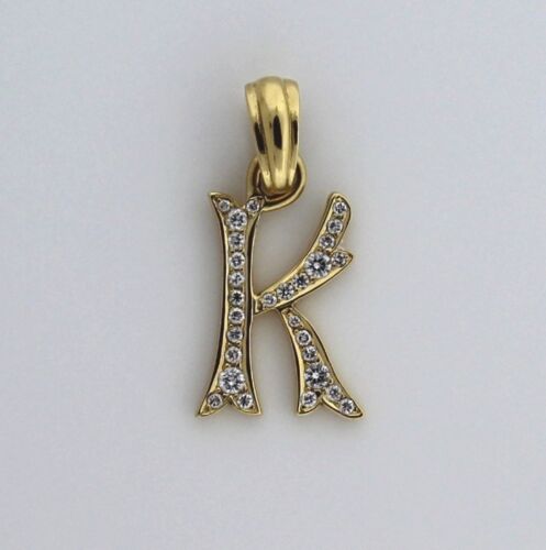 Anhänger buchstabe 27 - "k",