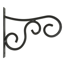 Wandhaken Wandhalterung für Blumenampel Landhausstil Eisen 21,5cm Haken (BPH74)