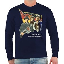 Herren Pullover DDR Gegen den Klassenfeind NVA ostdeutschland Fahne ossis 