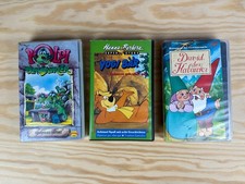 Kinderfilme auf VHS Kassette Zeichentrick