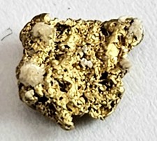 Goldnugget ca. 0,33 Gramm aus