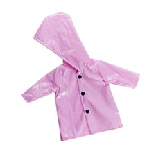 18-Zoll-Puppenregenmantel für