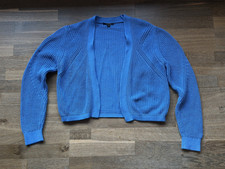 COMMA * schöne Strick-Jacke Bolero * kurz * blau * Gr. 36 / S * NEUW.!