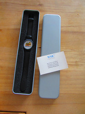 WMC Lederarmbanduhr. Motiv Schloss Steinegg. Neu & OVP