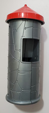 Vintage Toy Tower Silo w Chute