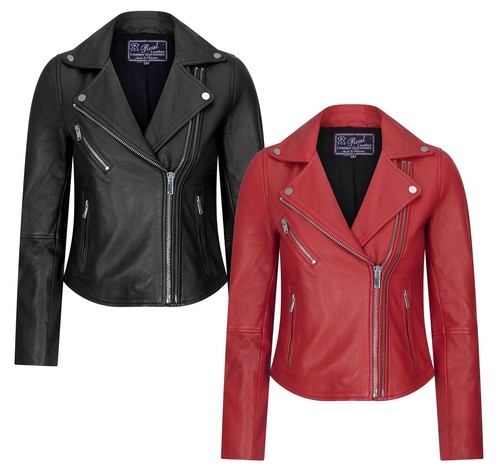 Damenjacke echtleder biker - damenjacke,