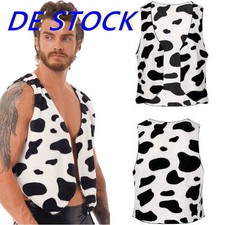 DE Männer Kuh Print