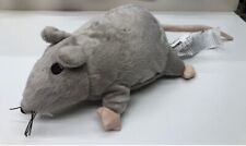 ☑️ IKEA GOSIG RÅTTA Plüschtier RATTE grau beige 23cm NEU ☑️