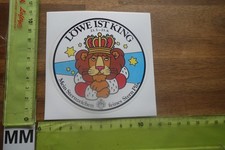 Alter Aufkleber Spruch Stern-Brauerei Stadt Essen Sternzeichen LÖWE