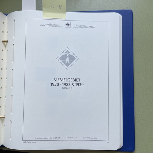 Memelgebiet leuchtturm - memelgebiet,
