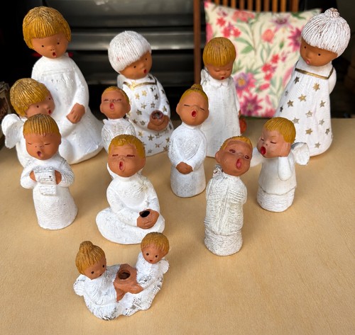 Singer engel figuren set - singer,