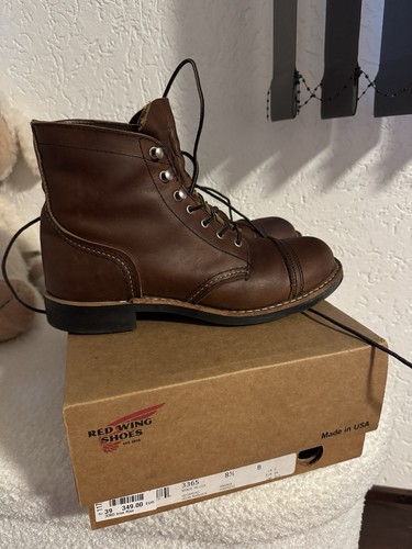 Red wing iron ranger 3365 - red, 39