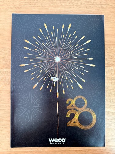 Alter weco feuerwerk - feuerwerk, katalog