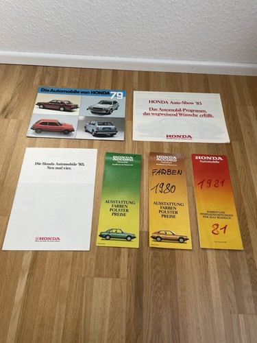 Honda prospekte 1979 1981 - prospekte, 1983