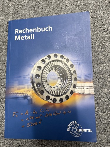 Rechenbuch metall - rechenbuch,