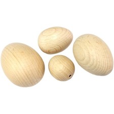 Holz-Ei aus Buchenholz 30, 40