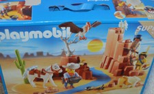 Playmobil CowBoy Indianer vintage super set SuperSet 4130 unbespielt NEU in OVP