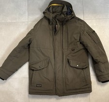 Camel active teXXXactive Herren-winterjacke, Khaki-grün, Größe 50, Kaum Getragen