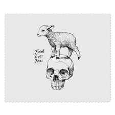 2 Linsenputztücher "Glaube