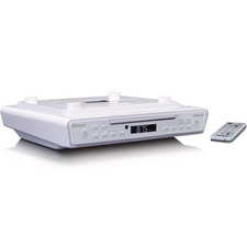 LENCO KCR-150 Küchenradio Weiß CD-Player Display Bluetooth Wecker Timer AUX In