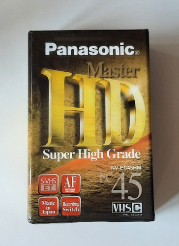 Panasonic ec45 vhs - panasonic, vhs-c