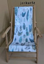 MAXX Ersatzbezug Liegestuhl Designers Guild Quill SFDG1111/01 Duck egg Jan Kurtz