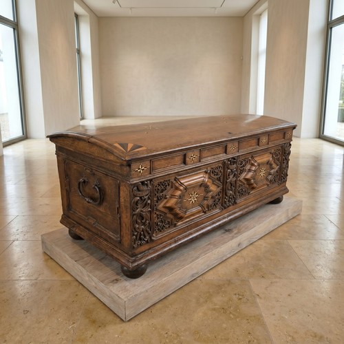 28530 truhe barock 1770 - barock, massiv