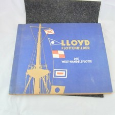 Sammelalbum LLoyd Flottenbilder Die Welt-Handelsflotte