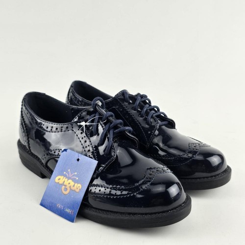 Angus kinder lackschuhe brogue - angus,