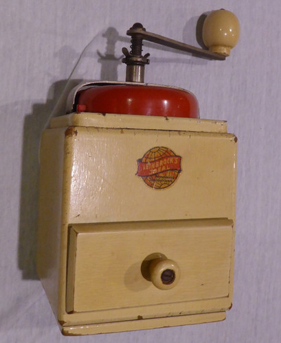 Kaffeemühle aus holz - aus,