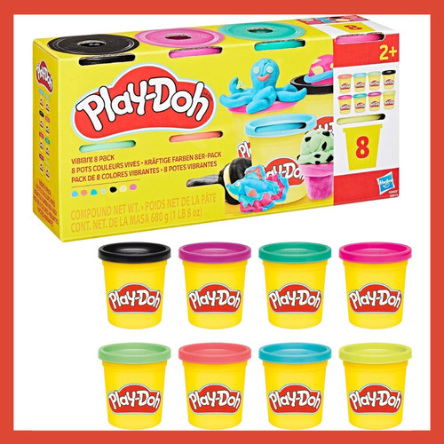 Play doh 8er knet - play‑doh, knet-set
