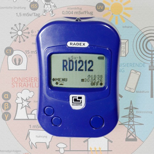 Geigerzähler radex 1212 - geigerzähler,