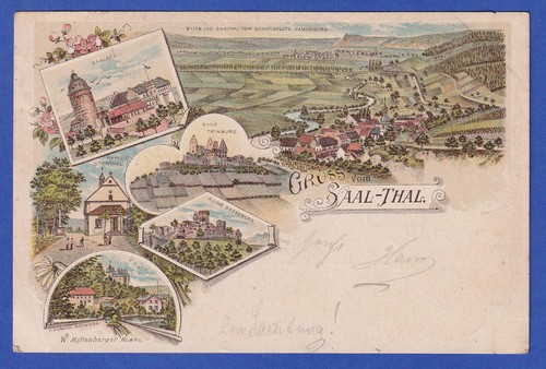 Alte fränkisches saale tal - ak, saale-tal