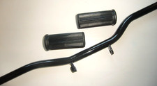 Zündapp, Fußrasten Rohr /-Bügel + Muffen   448-14.600   CS50   Typ448