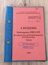 NVA DV A 051/1/395 SCHÜTZENPANZER BMP 1 BMP1 BEWAFFNUNG 