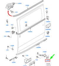 FORD TRANSIT MK3 Schiebetür