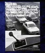 Audi  Super 60L , 55 PS,   originale Werbung aus 1969