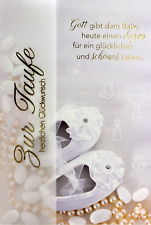 B&C Grußkarte Taufe Taufkarte
