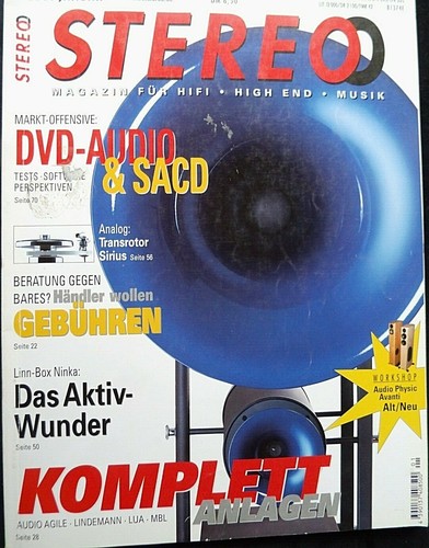 Stereo avantgarde acou - stereo, 1/01,